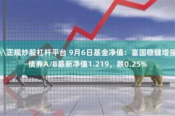 \正规炒股杠杆平台 9月6日基金净值：富国稳健增强债券A/B最新净值1.219，跌0.25%